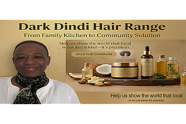 Back Dark Dindi Hair Range photo