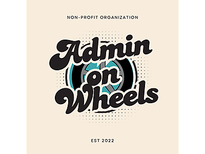 Admin on Wheels Apparel Logo.png - Admin On Wheels image