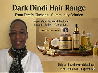 Dark D1.png - Back Dark Dindi Hair Range image