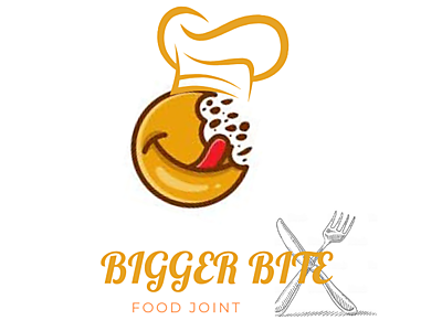 Good Kitchen LOGO DESIGN WITH CHEF HAT SYMBOL.png - Bigger Bite food joint  image