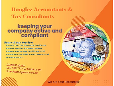 Ad.jpg - Bonglez Accountants & Tax Consultants Witbank image