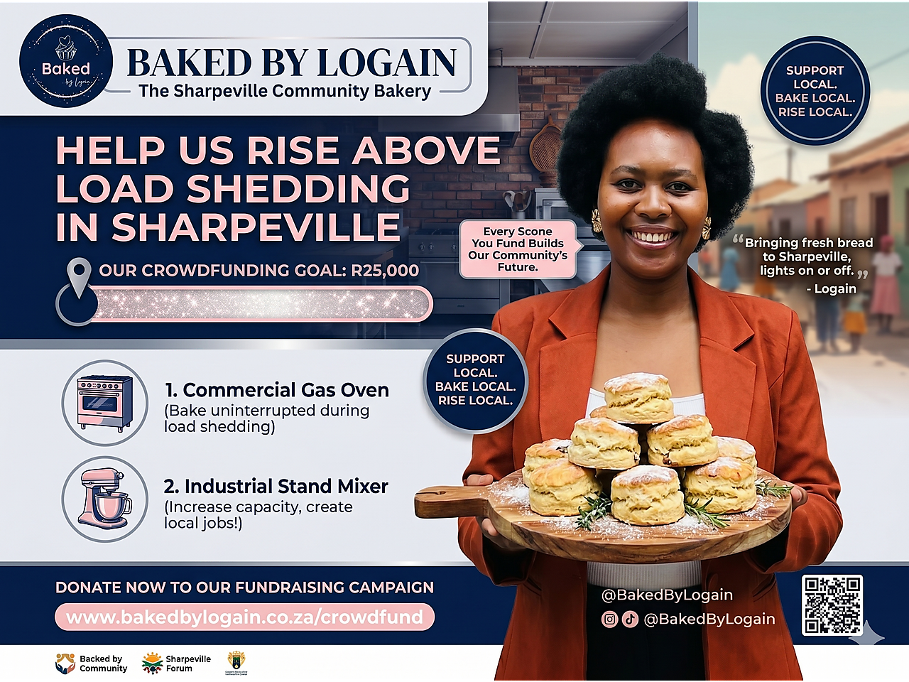 Baked by logain.png - Fueling Sharpeville’s favourite bakery image
