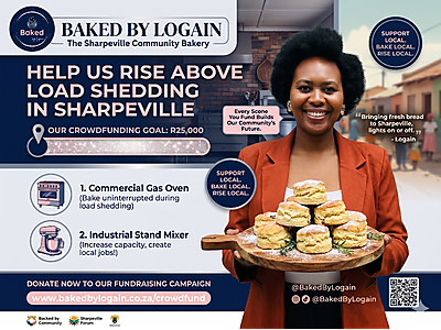 Baked by logain.png - Fueling Sharpeville’s favourite bakery image