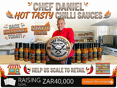Chefd2.png - Help scale Soweto's finest chilli sauces image